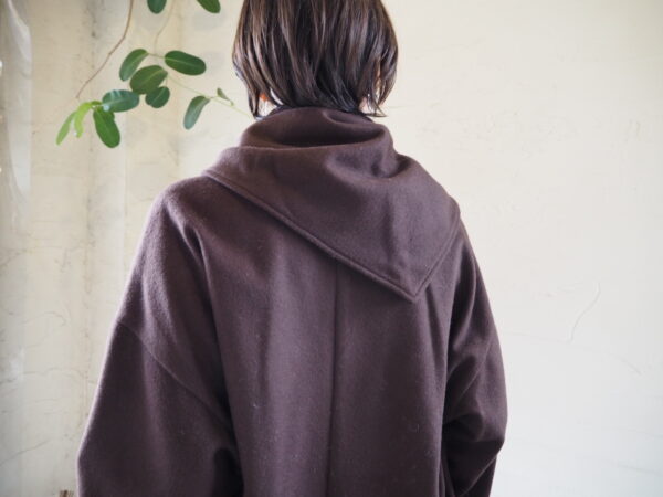 トップス RIM.ARK 25AW Lambs wool blend scarf tops RIM.ARK | Lambs wool blend scarf tops (SHIRTS & BLOUSES ) |RIM.ARK