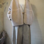 【PASSIONE】リバーシブルノーカラージャケット  【Dignite collier】ツイードオールインワン