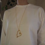 【ETRÉ TOKYO 】ダブルフェイスオーバーサイズニットパーカー ・カフボタンロンTee