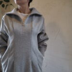 【 emmi 】ハーフジップダンボールワンピース・Happy Active 4点set //