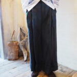 【 cafune】cotton＆nylonシアーシャツ【PASSIONE】とろみワイドパンツ