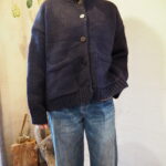 【Quand】スタンドネックカーディガン・モチモチVネックカーディガン