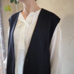 【 VERSEAU 】3wayテーラードジレジャケット・肩掛け2wayジャケット //