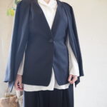 【 VERSEAU 】3wayテーラードジレジャケット・肩掛け2wayジャケット //