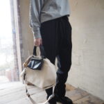 【 THE SHINZONE 】レースアップブラウス【 AULENTTI 】mini bag付きキャンバスbag //