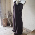 【emmi】スウェットワイドパンツ・emmiロゴゴムジャガードイージーパンツ