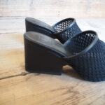 【RIM.ARK】Double face tie jacket・Mesh shoes