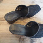 【RIM.ARK】Double face tie jacket・Mesh shoes