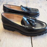 【ANTHOM】インド超長綿　衿・袖レイヤードTOPS【ARTESANOS 】タッセルローファー