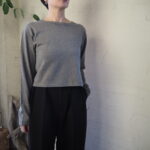 【 ANTHOM 】コットンカシミヤショート丈ニット【 ARC Y HUSE 】zip body bag //