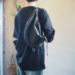 【ANTHOM 】カシミヤ混エルボースリットニットソー【Dignite collier】 2wayワイドブークレパンツ【 ARC Y HUSE 】zip shoulder bag