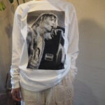 【＋81BRANCA】PeterAnderson-Madonna＆Charles Peterson-Kurt cobainフォトロングスリーブTee・レースパンツ