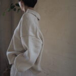 【 ETRÉ TOKYO 】オーバーサイズスキッパーニットPO・ジャガードリラクシーパンツ //