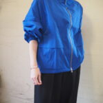 【 THE SHINZONE 】FTESH MARKET RINGER TEE【 KHAKI 】スタンドカラージップアップブルゾン//