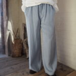 【 MARIED’OR】シルクハイネックP/O【ENESS】スエードミュール