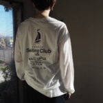 【 PROTAGONISTA 】バックプリントシアーロンT・ショートスエット　