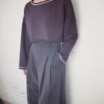 【 PROTAGONISTA 】バックプリントシアーロンT・ショートスエット　