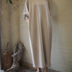 【 Dignite Collier 】背面ジップワンピース・金ボタンジャケット //