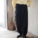 【MEYAME】SWITCHING PATTERN SWEAT【Dignite collier】パラシュートパンツ