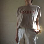 【Dignite collier】カット半袖ワンピース・ロングジレ【MICA&DEAL】”MANTLE”ロゴT-shirts